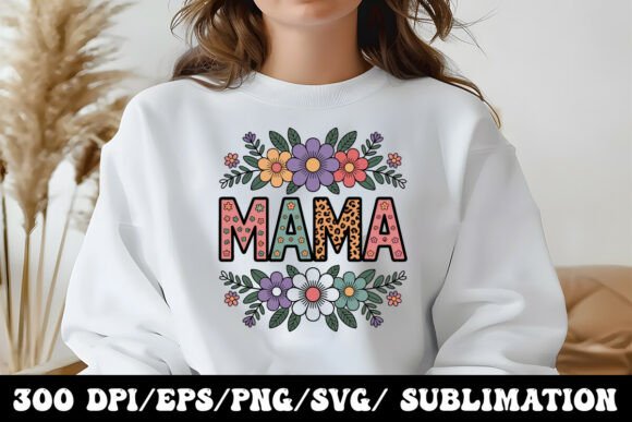 Beautiful Mom Typography: Floral Designs for Meaningful Projects