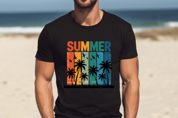Capture the Coast: The Retro Summer Palm Tree Design Aesthetic