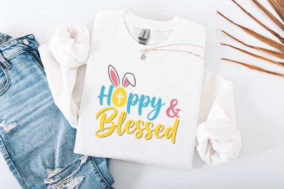 Celebrate Spring: The Hoppy and Blessed Easter Bunny Design