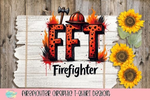 Command Attention: The FFT Firefighter Graphic T-Shirt Design