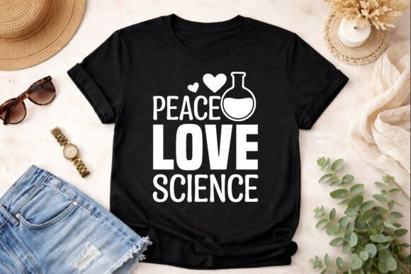Designing with Purpose: The Peace Love Science SVG