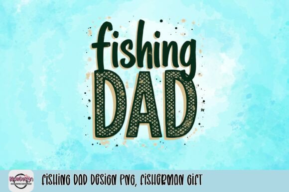 Fishing Dad Design PNG: The Ultimate Fisherman Gift Template