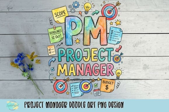 Project Manager Doodle Art: Your Creative Design Solution
