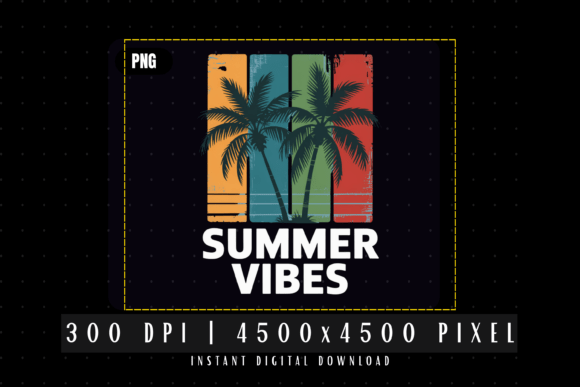 Retro Palm Summer Vibes: Your Ticket to Nostalgic Beach Style