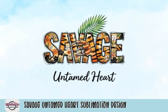 Savage Untamed Heart: A Design That Roars with Personality