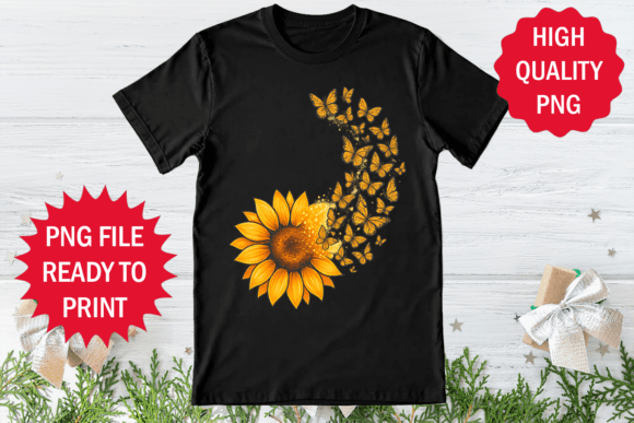 Sunflowers & Butterflies: A Design That Breathes Life Into Any Project