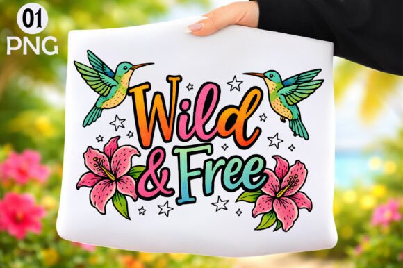 Wild & Free Hummingbird Design: Beyond the T-Shirt